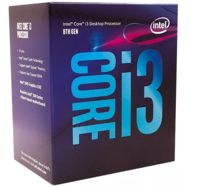 Micro Procesador Intel Core I3 8100 3.6ghz Coffee Lake